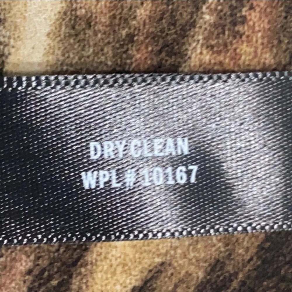 AQUA Sleeveless Animal Print Brown Belted Dress women Size M - Picture 4 of 10